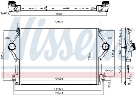 Автозапчасть NISSENS 961262