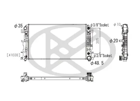 Автозапчасть KOYORAD PL412613