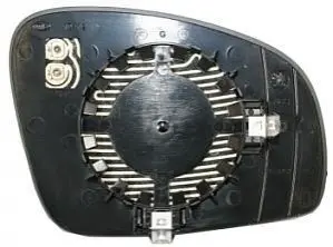 Скло дзеркала (з підігрівом) Skoda Roomster/Fabia 06-14 (L) DEPO / LORO 3503G03