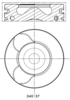 Автозапчасть MAHLE / KNECHT 0403702