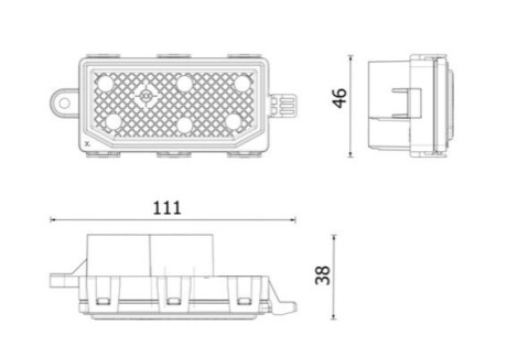 Автозапчасть MAHLE / KNECHT ABR165000P