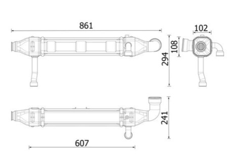 Автозапчасть MAHLE / KNECHT CE44000P