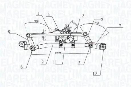Автозапчасть MAGNETI MARELLI 064377500010