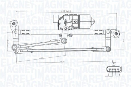 Автозапчасть MAGNETI MARELLI 064351737010