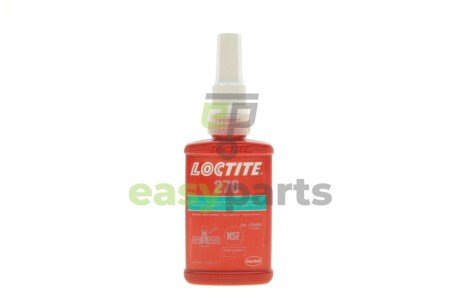 LOCTITE 270, 50ML Фіксатор різьби (зелений) (високої фіксації) макс. діаметр різьби М20 HENKEL / LOCTITE 1335896