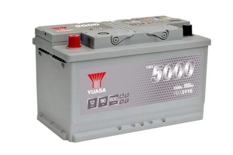 12V 90Ah Silver High Performance Battery (1) YUASA YBX5116