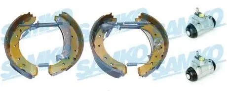 Гальмівні колодки (набір) SAMKO KEG350