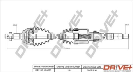 P├ô┼üO┼Ü NAP─śDOWA CITROEN C4 04-11 PRAWA DR!VE+ DP2110100255