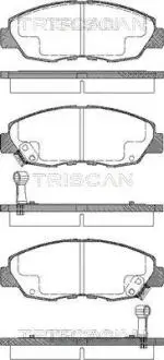 Колодки гальмівні передні TRISCAN 811040972