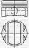 YENMAK Поршень с кольцами і пальцем  (размер отв. 82,10/+0,50)  OPEL OMEGA B 2.5 (6 цил.) (C 2.5XE / X2.5XE V6 24Valve Ecotec) 31-04218-050