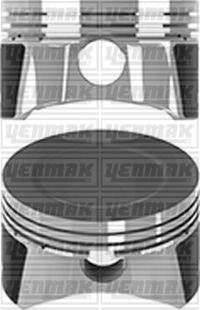Поршень с кольцами і пальцем (размер отв. 79,00/STD) FORD Focus, C-Max, Fusion, 1.6 -10 (1.6 ZETEC-S) Yenmak 31-04950-000