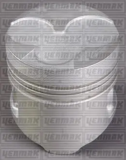 Поршень с кольцами і пальцем (размер отв. 91.1 / STD) MITSUBISHI 2.3-2.5 (4 D 56) Yenmak 36-03661-000