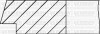 Комплект поршневих кілець FIAT Fioroni 1.4 (80.5/STD) (1.5/1.75/3) Yenmak 91-09396-000 (фото 2)