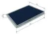 FILTR KABINOWY ANTYBAKTERYJNY FILTER+ BOSCH 0986628603 (фото 4)