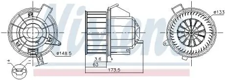 DMUCHAWA NISSENS 87617