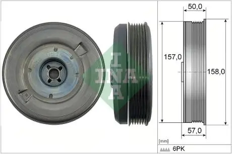 KO┼üO PASOWE AUDI A4 B9 2.0 17- INA 544051310