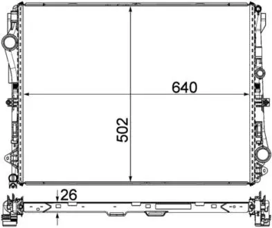 BEHR *** PREMIUM LINE *** MAHLE / KNECHT CR2172000P