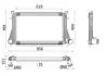 INTERCOOLER MAHLE / KNECHT CI667000P (фото 1)