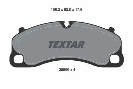 KLOCKI HAM PRZOD TEXTAR 2556601