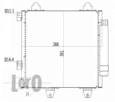 Автозапчасть DEPO / LORO 0090160022