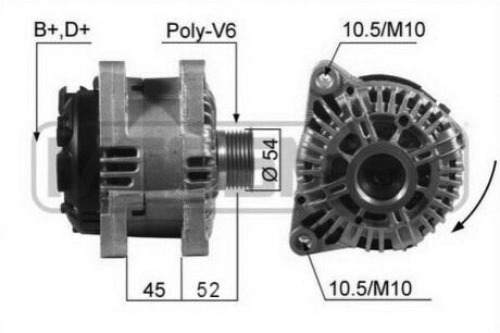 -MESSMER PEUGEOT,CITROEN,LANCIA,FIAT,MITSUBISHI ERA 210234A