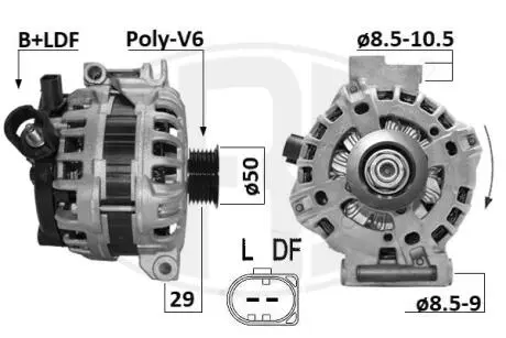 ALTERNATOR SZT ERA 209636