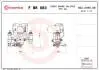ZACISK HAMULCOWY RENAULT MASTER III VAN (FV) 02/10- / RENAULT MASTER III PLATFORM/CHASSIS (EV, HV, UV) SZT BREMBO FBR083 (фото 2)