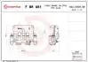 ZACISK HAMULCOWY RENAULT MASTER III VAN (FV) 02/10- / RENAULT MASTER III PLATFORM/CHASSIS (EV, HV, UV) SZT BREMBO FBR081 (фото 2)