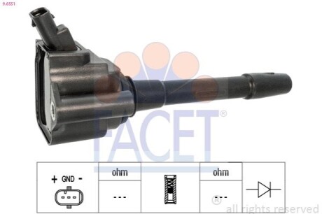 CEWKA ZAPLONOWA FACET 96551