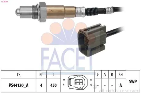 SONDA LAMBDA FACET 108599