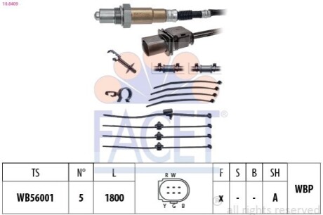 SONDA LAMBDA FACET 108409