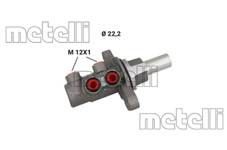 POMPA HAM RENAULT Metelli 051255
