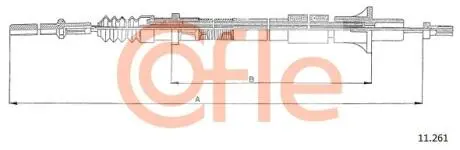 Linka sprz. OMEGA 1.8-2.0 86- COFLE 9211261 (фото 1)