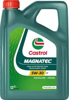Фото magnatec 5w30 c3 4l sn, c3, bmw ll-04, rn0700/0710, mb226.5/229.31 CASTROL 15F928 MAGNATEC 5W30 C3 4L SN, C3, BMW LL-04, RN0700/0710, MB226.5/229.31 CASTROL 15F928