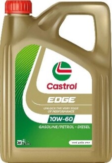 EDGE 10W60 4L A3/B4,SN/CF,VW501.01/505.00, C8 TITANIUM FST CASTROL 15F632