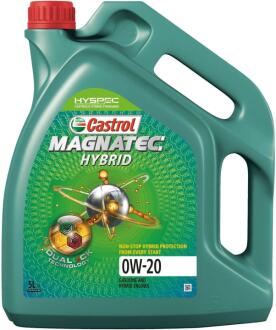 OLEJ SILNIKOWY MAGNATEC HYBRID 0W20 5L CASTROL 15F24A (фото 1)