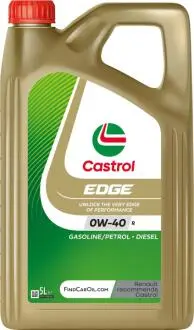 Фото edge 0w40 r 5l rn17rsa CASTROL 15F73A EDGE 0W40 R 5L RN17RSA CASTROL 15F73A