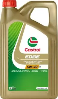 Фото edge m 5w40 5l CASTROL 15F710 EDGE M 5W40 5L CASTROL 15F710