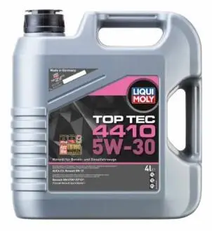TOP TEC 4410 5W30 4L Aprobaty i specyfikacje: C3, Renault RN 17, Renault RN 0700* LIQUI MOLY 21403