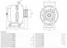 Фото 5 - alternator regenerowany z kolem AS-PL A3129PR ALTERNATOR REGENEROWANY Z KOLEM AS-PL A3129PR (фото 5)