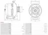 ALTERNATOR Z KOLEM AS-PL A3686S (фото 5)