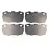 KLOCKI HAMULCOWE LAND ROVER 110/127 (LDH), 90 (LDV), DEFENDER CABRIO (L316), DEFENDER PICKUP 83-16 PRZOD SZT Optimal BP10105 (фото 1)