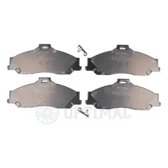 KLOCKI HAMULCOWE FORD RANGER (ER, EQ, R_), RANGER (ET) MAZDA B-SERIE (UF), B-SERIE (UN), BT 96-06 PRZOD SZT Optimal BP10396