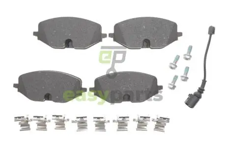 Колодки гальмівні (передні) Audi A3/Skoda Octavia/Seat Leon/VW Golf VIII 19-/Caddy 20- (+датчик) (Lucas/TRW) ATE 13046026432