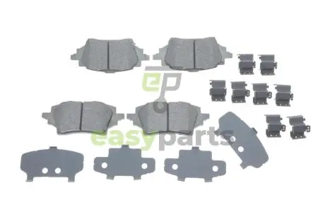 Колодки гальмівні (задні) Toyota Corolla 18-/C-HR 16- (з аксесуарами) ATE 13046055312