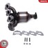 Katalizator Opel Agila Astra G Corsa C SKV GERMANY 62SKV029 (фото 2)