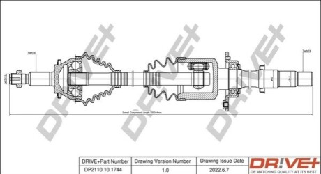 P├ô┼üO┼Ü NAP─śDOWA TOYOTA AVENSIS 08-18 PRAW A DR!VE+ DP2110101744