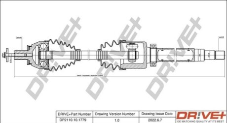 P├ô┼üO┼Ü NAP─śDOWA FORD MONDEO 07-15 PRAWA DR!VE+ DP2110101779 (фото 1)