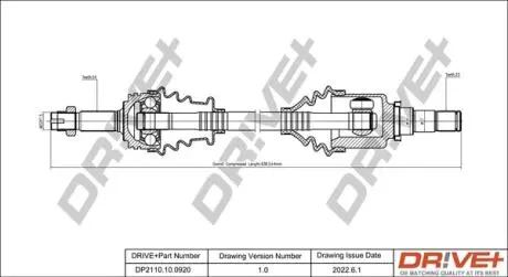 P├ô┼üO┼Ü NAP─śDOWA TOYOTA AYGO 05-14 PRAWA DR!VE+ DP2110100920
