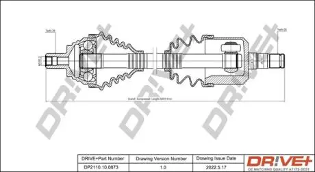 P├ô┼üO┼Ü NAP─śDOWA SKODA OCTAVIA 14- LEWA DR!VE+ DP2110100873